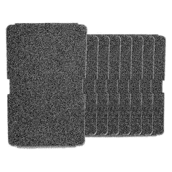 8 Ersättningsfilter 2964840100 för Beko Torktumlare Värmepumpstumlare, Svampfilter för Beko Grundig Blom