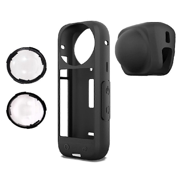 Linsskydd för Insta 360 X4 Plastfodral Linsskydd för Insta360 X4 Tillbehör