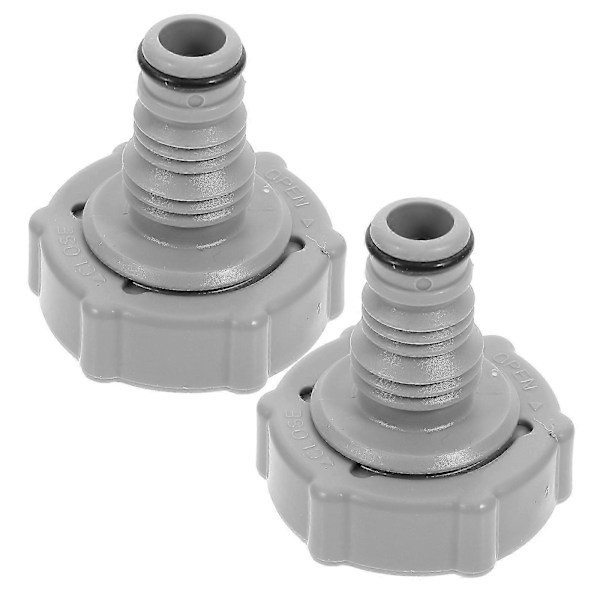 2 st Pool Dammsugarslang Adapter Dammsugarrör Anslutning Poolslang Anslutning Kompatibel för Bestway P6H1419