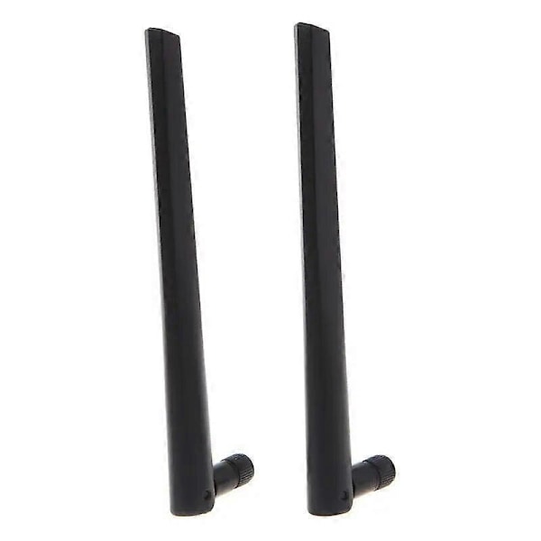 2x 6dBi 24GHz 5GHz Dobbelt bånd WiFi Router Netværkskort RP-SMA Antenne 2 x Ufl IPEX Kabel N8S5