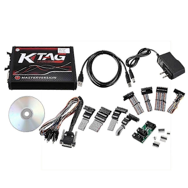 Lämplig för KTAG V7.020 V2.23 Chip Tuning Tool Programmeringsverktyg Master Version med-FO  SHAN  RAN  WANG