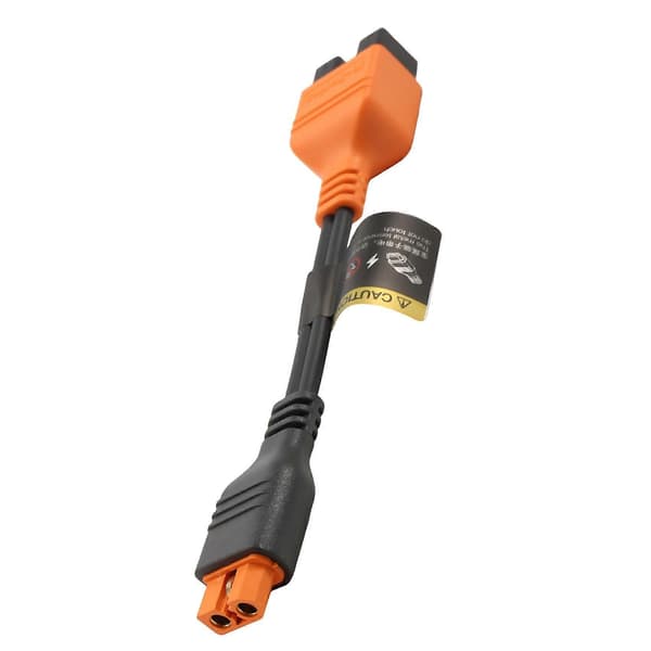 För EF ECOFLOW solpanelstillbehör - 1-till-2 adapterkabel - XT60I - 0,05 m anslutningskabel seriekoppling Black B