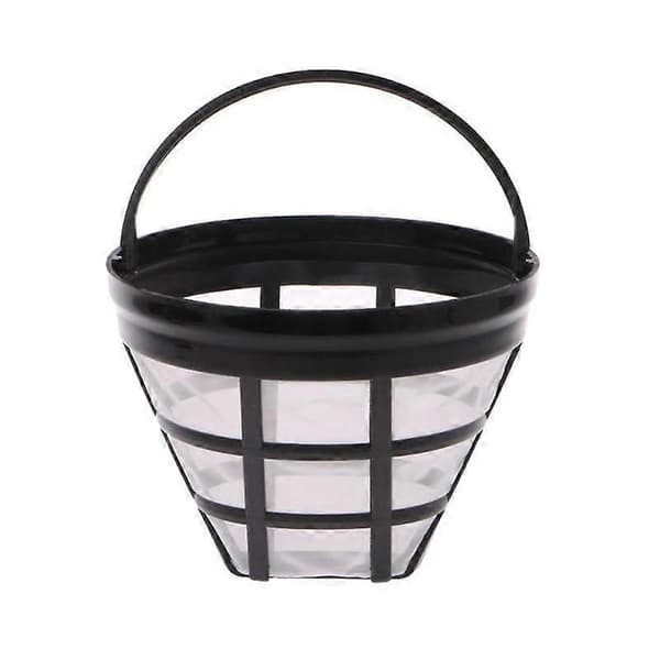 Gjenbrukbart kurvkaffefilter for kaffemaskin --- Permanent Z4Y1 S7T9