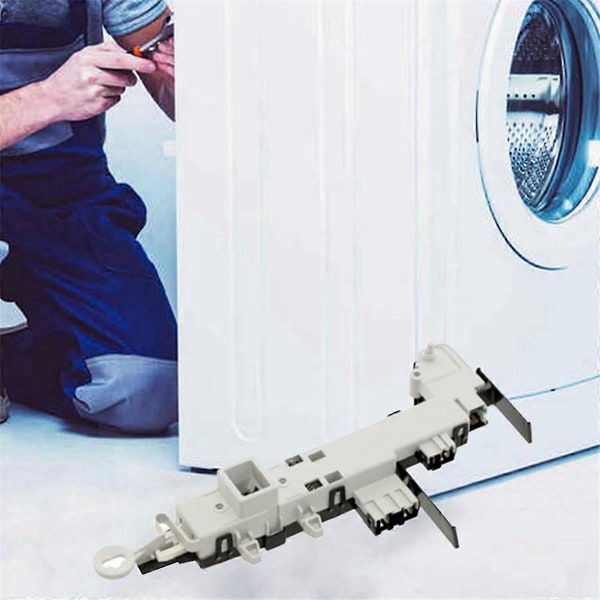 DC64-00519B Vaskemaskine Dørlås Kontakt til Samsung & Whirlpool & Kenmore Vaskemaskiner Erstatter DC97-