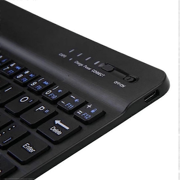 Mini Bluetooth-tastatur Trådløst Engelsk Tastatur Tablett Oppladbar Tastatur For Tablett Mobiltelefon