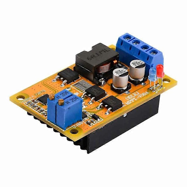 6A MPPT Aurinkolataussäädin DC8-30V 300KHz Akun Latausmoduuli PWM Automaattinen Kytkin Käänteinen Liitäntä