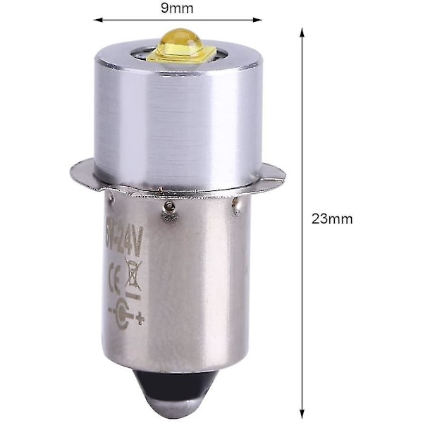 3w 6-24v Led Tehokas Lamppu Taskulampun Vaihtolampuille Led-taskulamppupolttimo