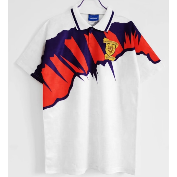 91-93 borta Wales retro jersey tränings T-shirt Ronaldo NO.7 L