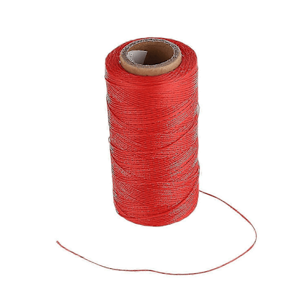 260M 150D 1MM Lær Sytråd Vokset Håndnål Snor Håndverk DIY :
