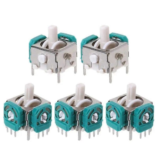 5 stk. 3D Analog Joystick Sensor Modul Stick Udskiftning Reparationsdele Spil Tilbehør til Nintendo NGC Gamecube Controller del
