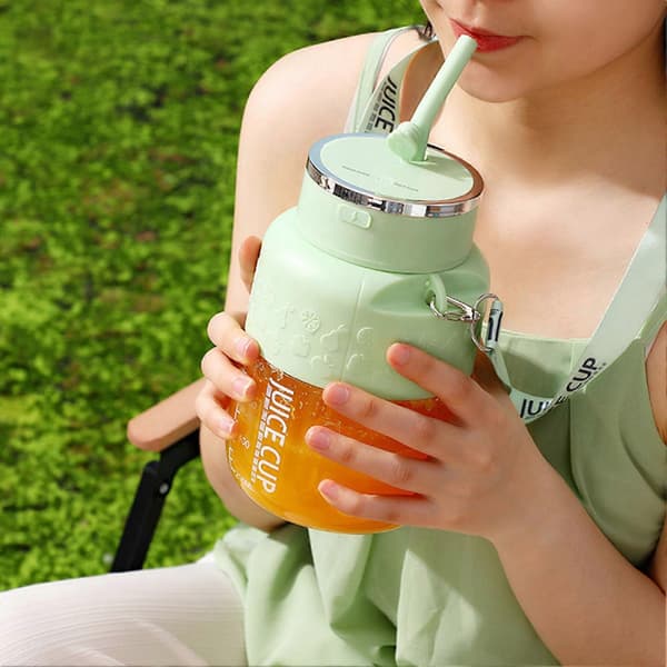 Uppladdningsbar dricksblender för proteinshakes och fruktsmoothies Green