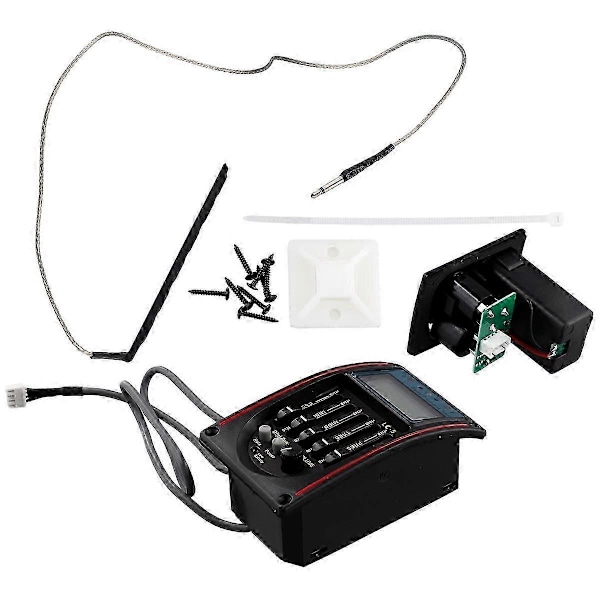 LC-5 5-bands Gitarr Pickup EQ Equalizer Akustisk Gitarr Förförstärkare-FO SAHN