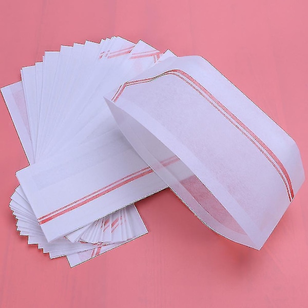 40 stk Kokkeluer Papir Uniform Hatt Non-Woven Kokkehatt Papir Kokkehatt Sett