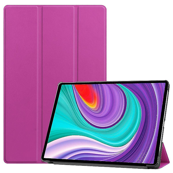 For Lenovo Tab P11 Pro Deksel 11.5\" 2020 (TB-J706F), Slankt Lett Smart Cover Tri-Fold Stativ Folio Hardt Skall Deksel for Lenovo Tab P11 Pro 11.5\" Tabl