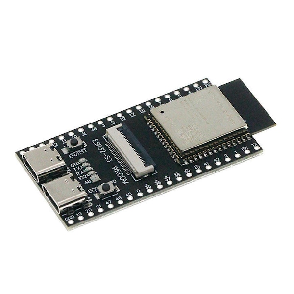 ESP32-S3 WROOM N16R8 CAM Utvecklingskort WiFi Bluetooth Kameramodul Inbyggd ESP32-S3-WROOM-1 N16R