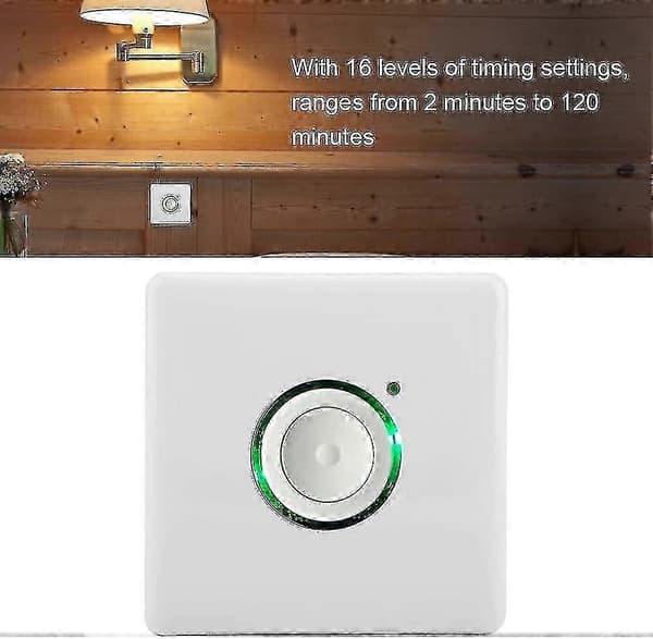 Väggtimer, Ac110-250v Utomhus Led Touch Fördröjningstimer Strömbrytare 16 Nivåer Fördröjningsinställningar Digital Nedräkningstimer Interrup