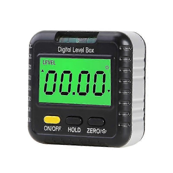 360 Graders Mini Digital Vinkelmätare Inclinometer Elektronisk Nivålåda Magnetisk Bas Vinkelmätare Mätverktyg