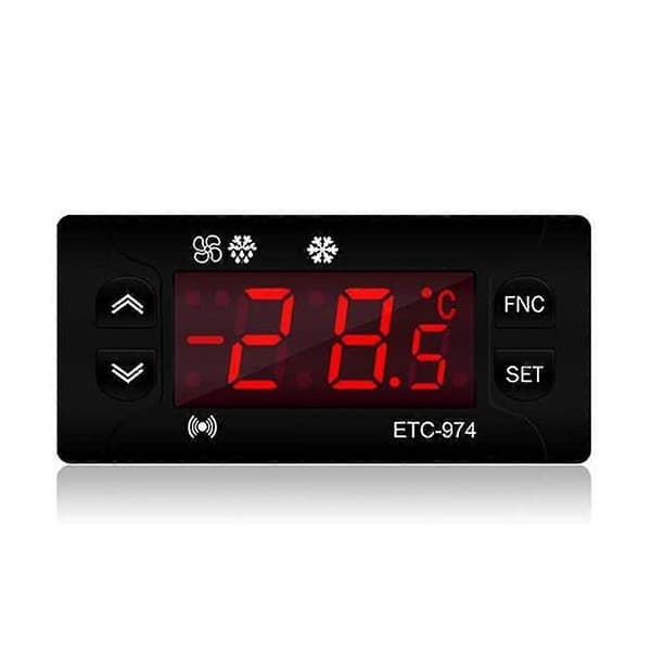 Etc-974 Mini Temperaturkontroller Kjøleskap Termostat Regulator Termoregulator Termoelement S