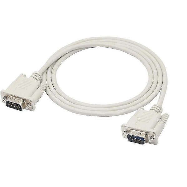DB 9 -nastainen VGA 15 -nastainen urosadapterikaapeli RS232 - VGA-muunninkaapeli tietokoneille, tulostimille ja skannereille