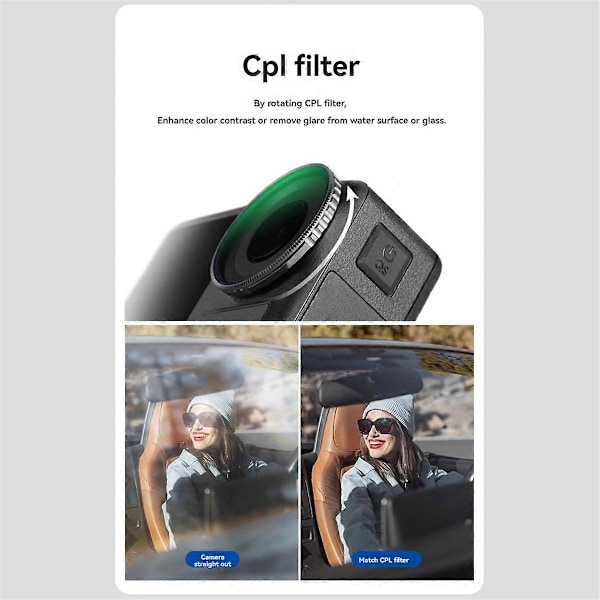 Til Action 4 ND Filter Sæt CPL ND8/16/32 Filter Kit