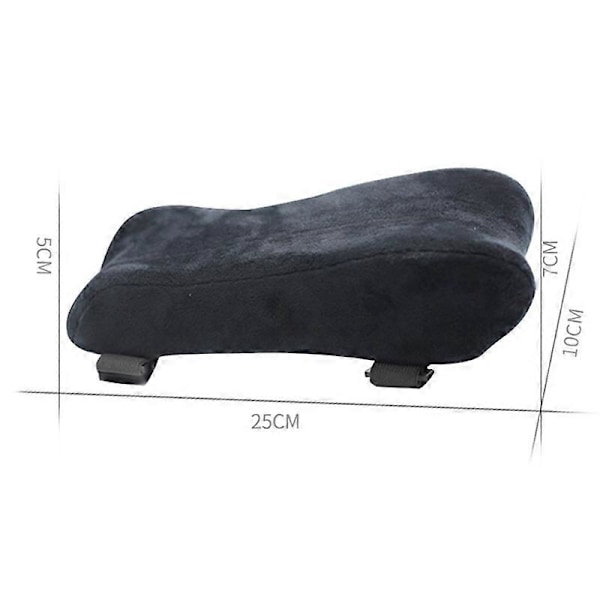 Stol Armleneputer Ultra-Myk Memory Foam Albuepute Støtte Universell Passform for Hjem eller Kontorstol