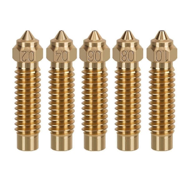 22-delars mässingsmunstyckessats för Neptune 4 Plus, 3D-skrivarmunstyckessats för Neptune 4 Plus/Neptune 4 Max