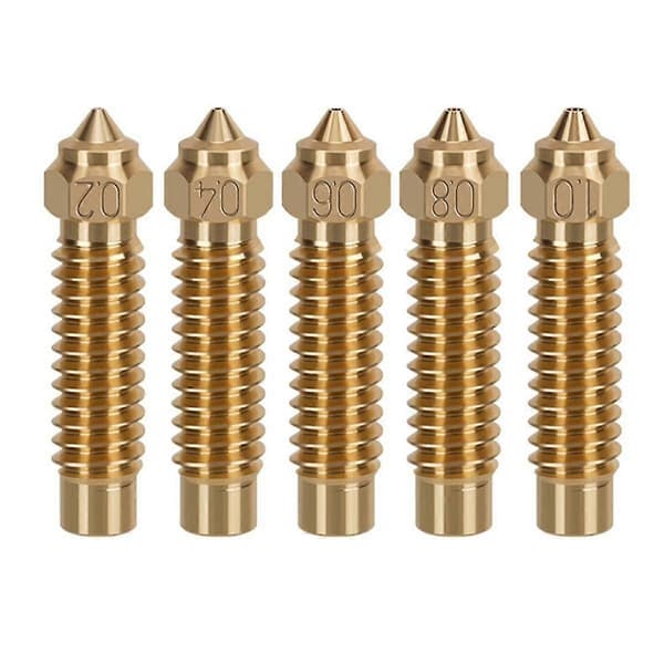 22 stk Messingdyser Sett for Neptune 4 Plus, 3D-skriverdyser Sett for Neptune 4 Plus/Neptune 4 Max