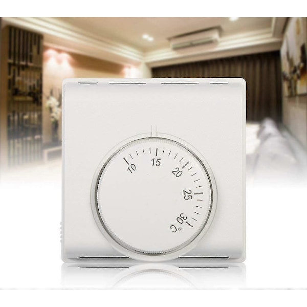 Rumstermostat, Universell Standard Rumstermostat, Mekanisk Rumstermostat, Energibesparande Mekanisk Temperaturkontroll