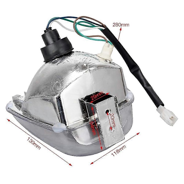 ATV Forlygte Hovedlygte Lampe Samling 50Cc 70Cc 90Cc 110Cc 125Cc 150Cc 4 Tilbehør