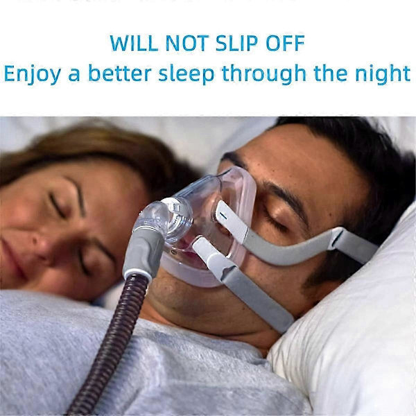 Hodeplagg for Airfit F20, Erstatnings CPAP Maske Hodestropp