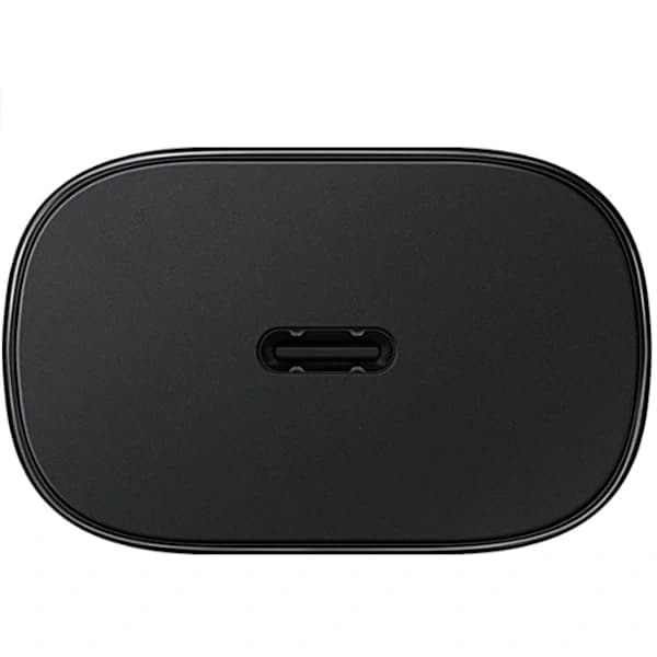 Samsung 25W USB-C hurtiglader med kabel (svart)