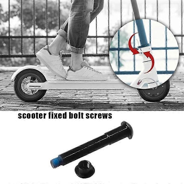 5 stk. Sammenleggbar Pottekrok Hengsel Bolt Reparasjon Herdet Stål Lås Fikset Skruekrok For M365 /m365 Pro