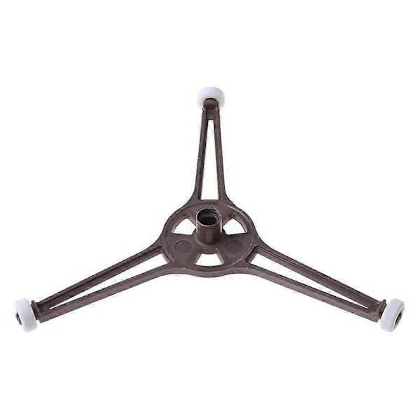 Reservedel 3-armet Mikrobølgeovn Drejeskive Plade Holder Stativ Glas Rulleguide
