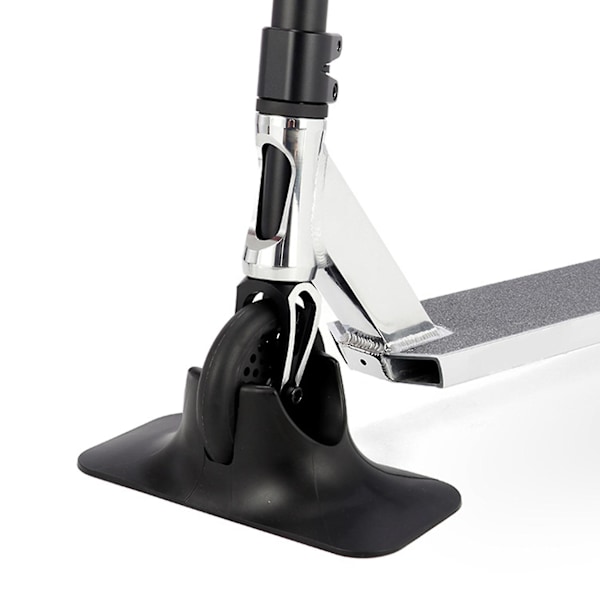 Universal Scooterbeslag Scooter Parkeringsstativ Børne Scooter Base Beslag til Diameter 10-20cm Bredde 24-30mm-Sort