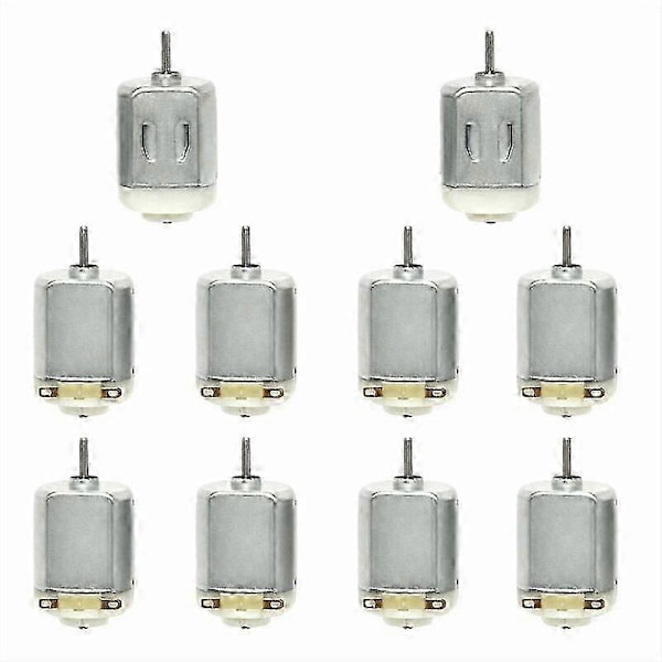 DC-moottori 3V-6V 130 16500rpm sähköisiin DIY-projekteihin (10 kpl:n erä), Ladacea