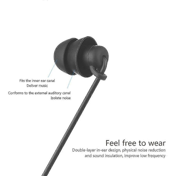3,5 mm In-Ear Enkelt Øretelefon Mono-kanal Funksjonell Ørepropp Stereo Headset