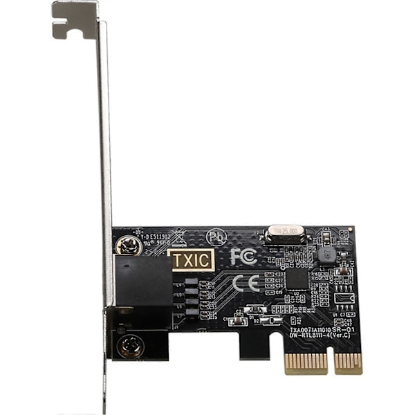 PCI-E Nätverkskortsadapter Professionell Nätverkskort Lan-adapter Bred Kompatibilitet & Säkerhet
