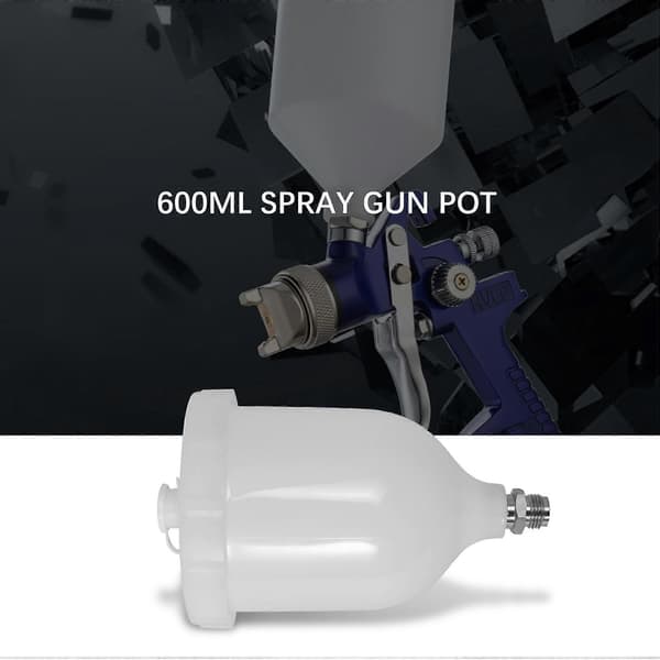 Erstatningskopp for airbrush for Devilbiss GTI / TEKNA Pro 600ML