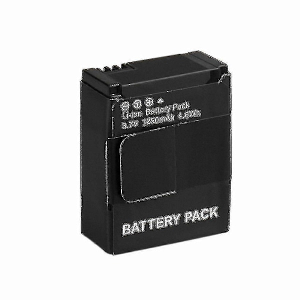 2 Batterier For Gopro 3 Ahdbt-301/302/201 Hd Hero 3/3+ Black Silver Edition Kamera-AX