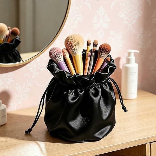 Fluffy tekstur mulepose penneholder statue skrivebord blyant organizer stativ black