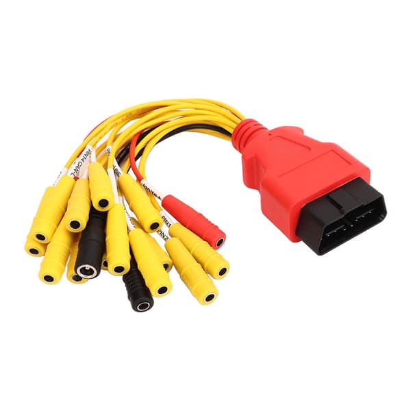 OBD2 16 Pin Diagnostisk Kabel Universal Ledningsjumper Kabel Diagnostisk Strømtest Interface Computer Detektionskabel