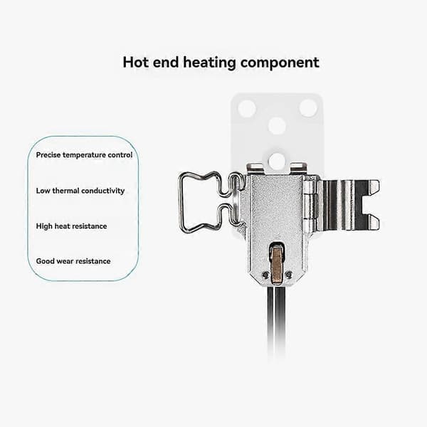Hotend-värmeenhet för Bambu Lab H2D höger värmeenhet Zirconia Keramik 3D-skrivartillbehör