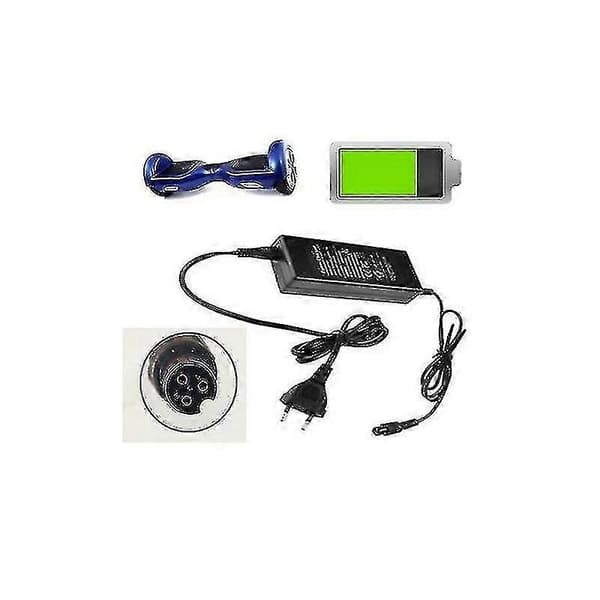 Hoverboard-gyroscope lader / 42V/2A balansebrett lader