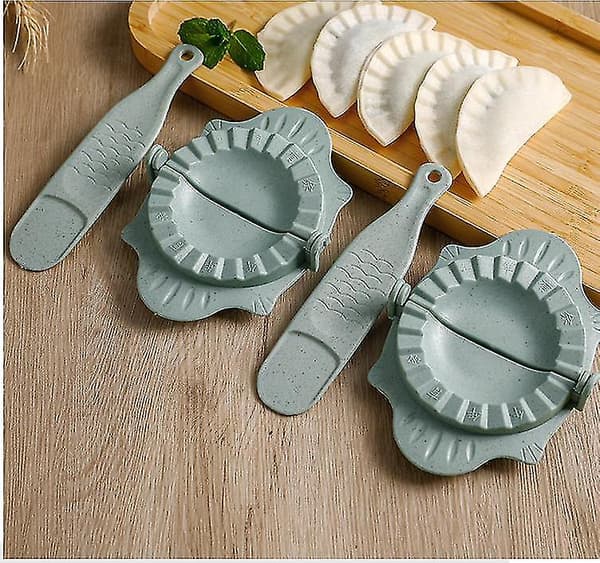 Deigpresse Sett: Perfekt for Dumpling, Calzone, Ravioli, Empanada, Turnover & Pierogi