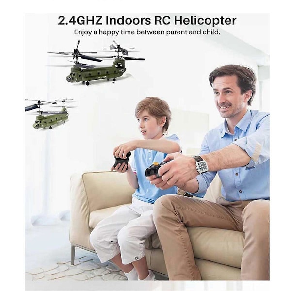 RC Helikopter S026H Dubbelpropeller Fasta Höjd Transporter
