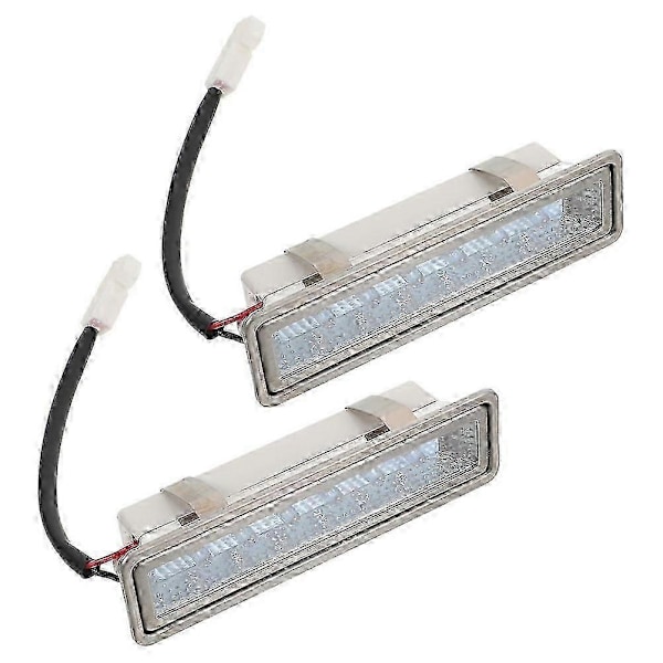 2 st LED-lampor för spiskåpa, kallt ljus för integrerade spisar, ersättningslampor för köksfläkt