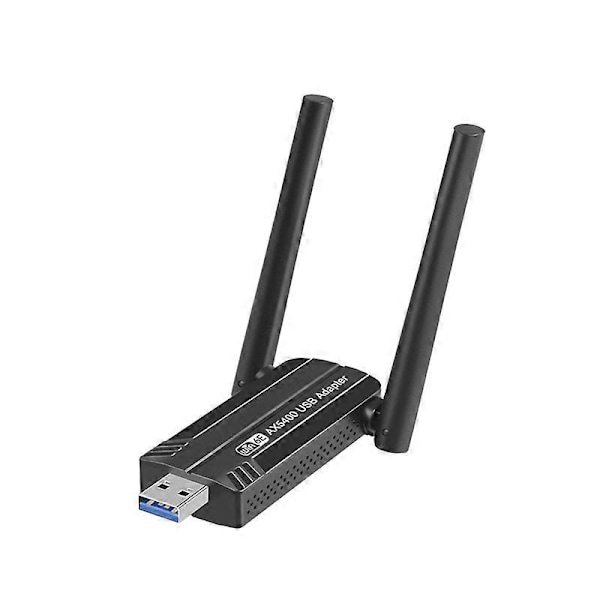 5400Mbps WiFi 6E Nettverkskort USB 3.0 WiFi Adapter Tri-Band 2.4G 5G 6G Wifi Mottaker Dongle for Wind