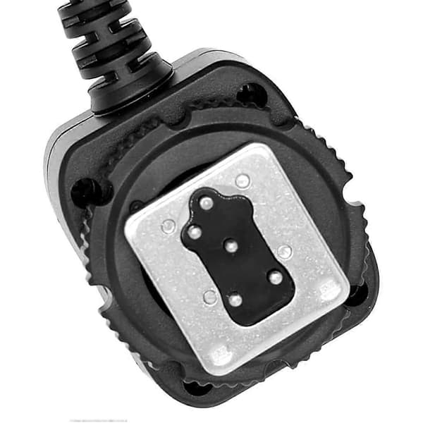 Flash TTL Hot Shoe-ledning til Nikon -1,5m Flash-tilbehør erstatter Nikon SC-28 Black