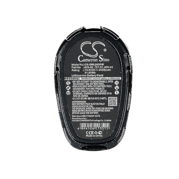 Seilylanka Sähkötyökalun Akku Dremelille 2000mah 10.8v 8000-01 8001-01 855-02