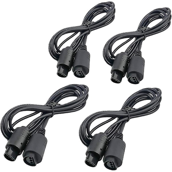 4-pack 1,8 m N64 Handkontroll Förlängningskabel för 64 N64 Handkontroll